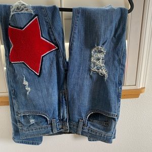LF star jeans